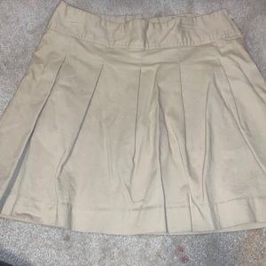 Size 12 khaki skirt for kids with built in short